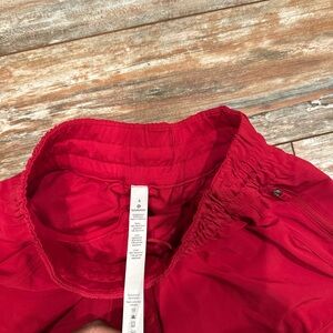 lululemon athletica Red Athletic Shorts